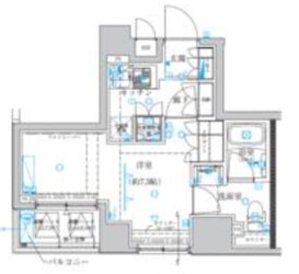 クレイシア日本橋水天宮前の物件間取画像